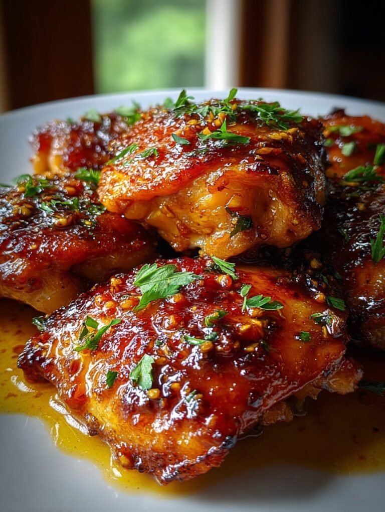Spicy Honey Chicken Thighs Recipe